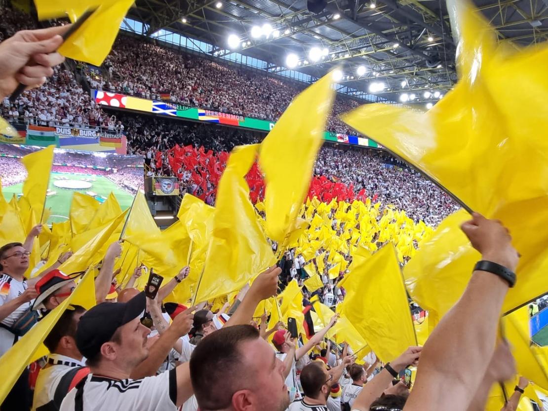 EM Eindrücke gegen Dänemark