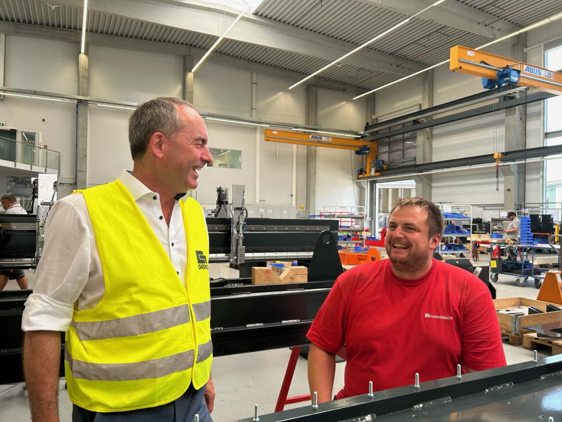 Hubert Aiwanger Grenzebach