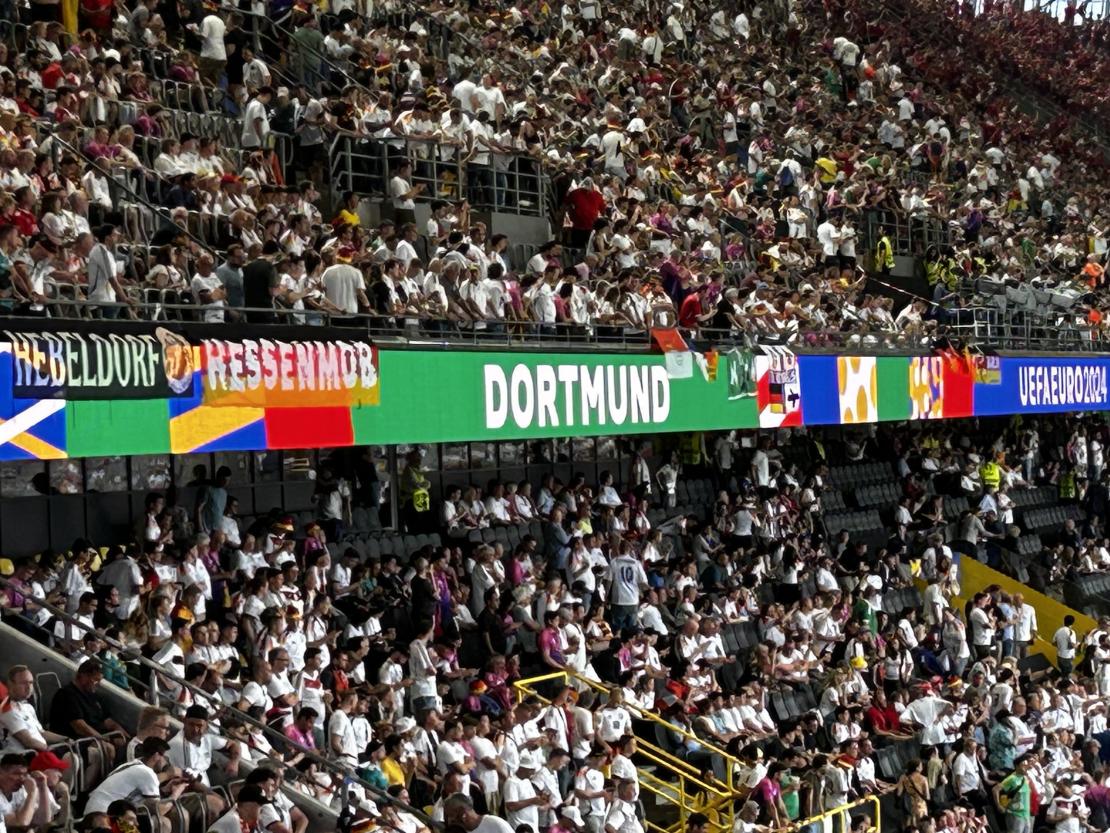 EM Eindrücke gegen Dänemark