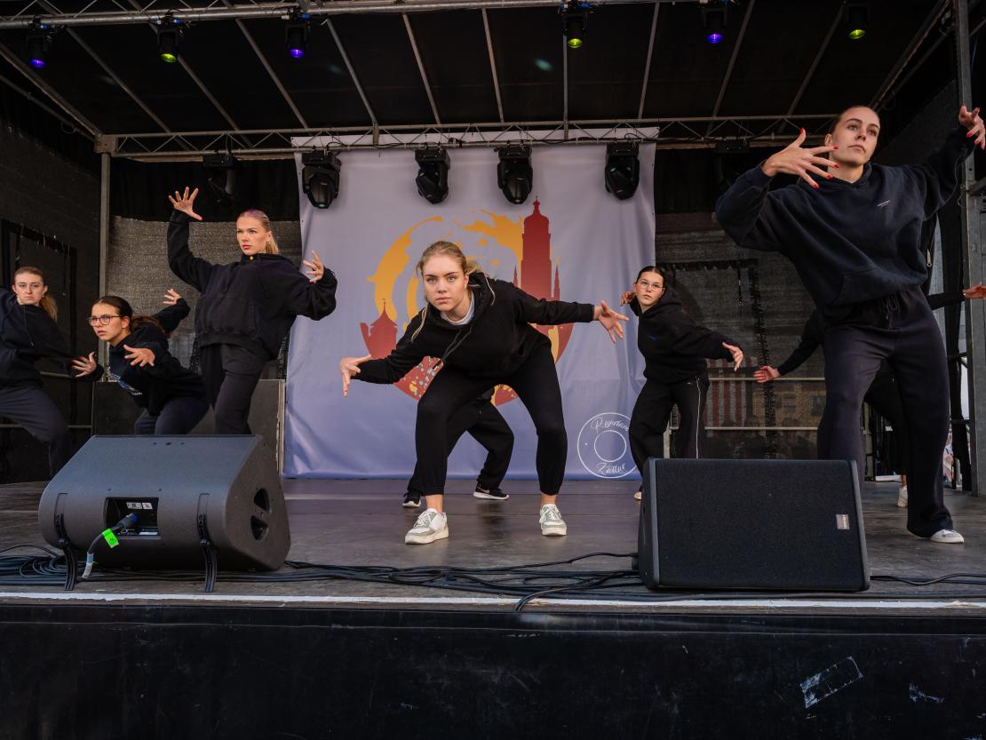 Kulturfestival in Nördlingen. 