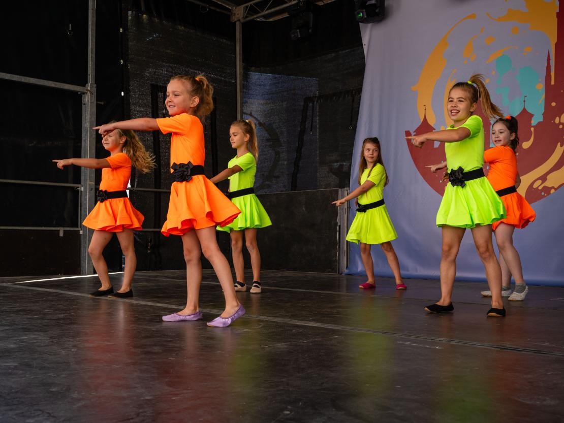 Kulturfestival in Nördlingen. 