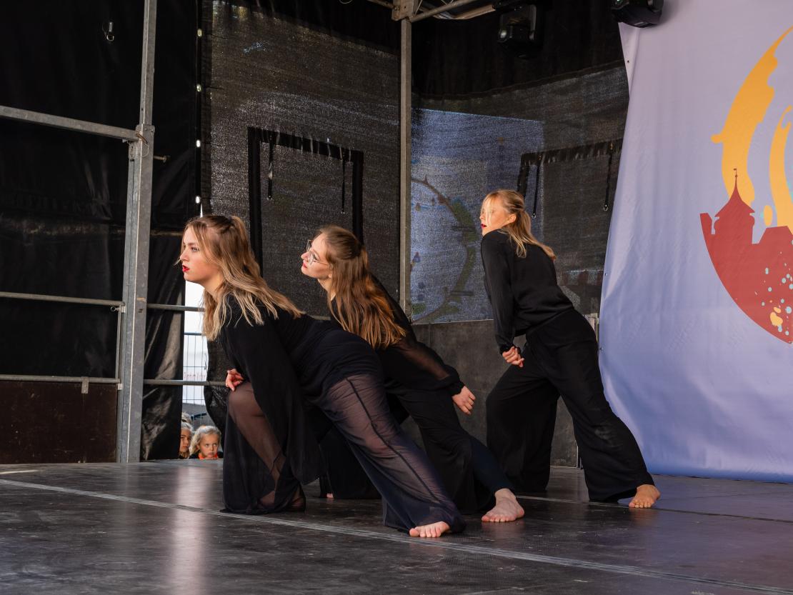 Kulturfestival in Nördlingen. 