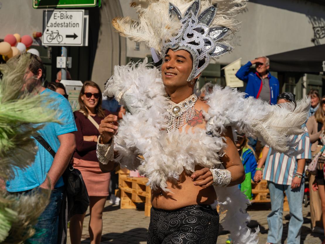 Kulturfestival in Nördlingen. 