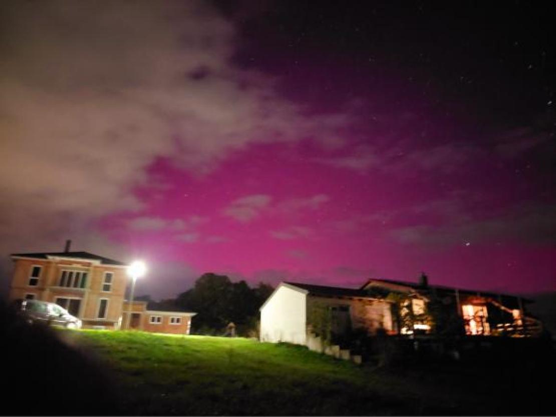 Polarlichter über Reimlingen