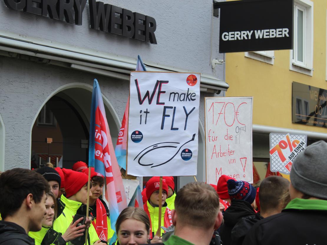 IG Metall Warnstreik 2024 Donauwörth