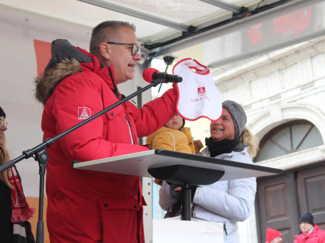 IG Metall Warnstreik 2024 Donauwörth
