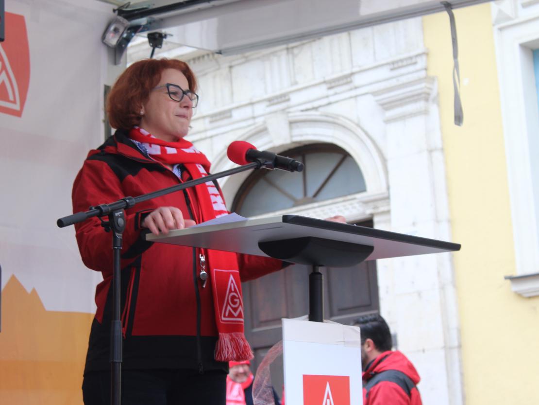 IG Metall Warnstreik 2024 Donauwörth