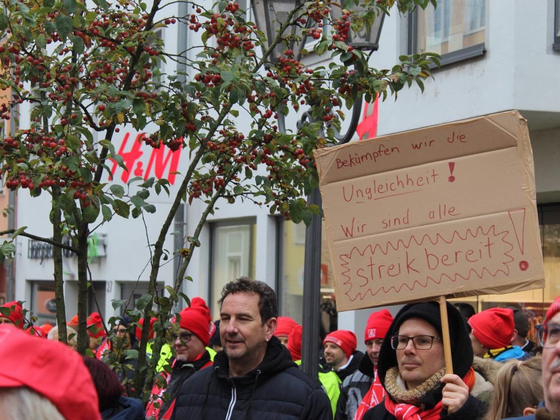 IG Metall Warnstreik 2024 Donauwörth