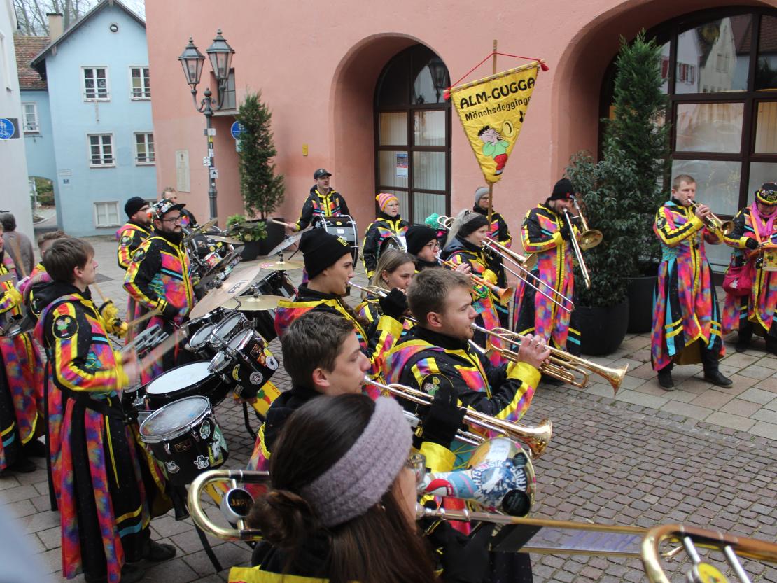 Faschingsauftakt Donauwörth 2024