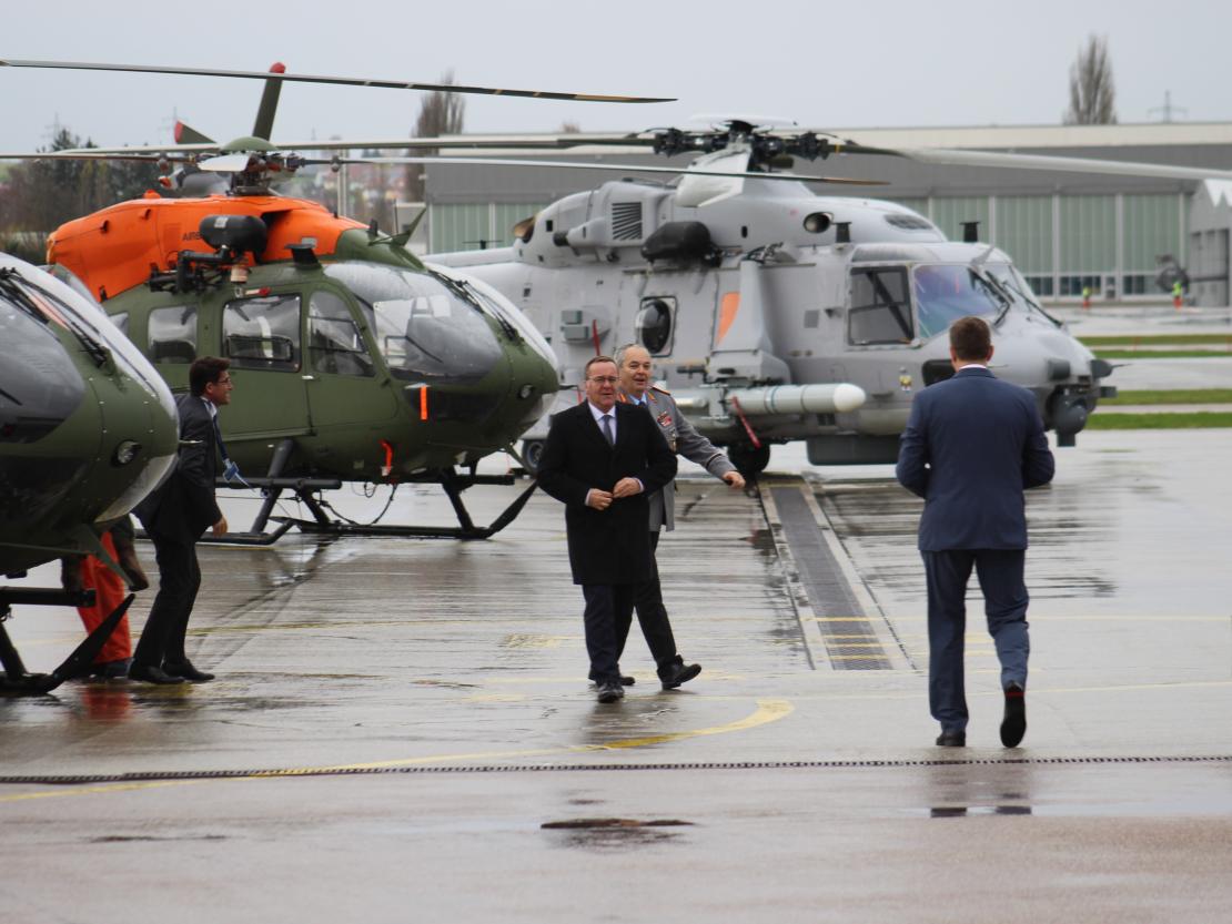 Übergabe H145 Oskar Pistorius 