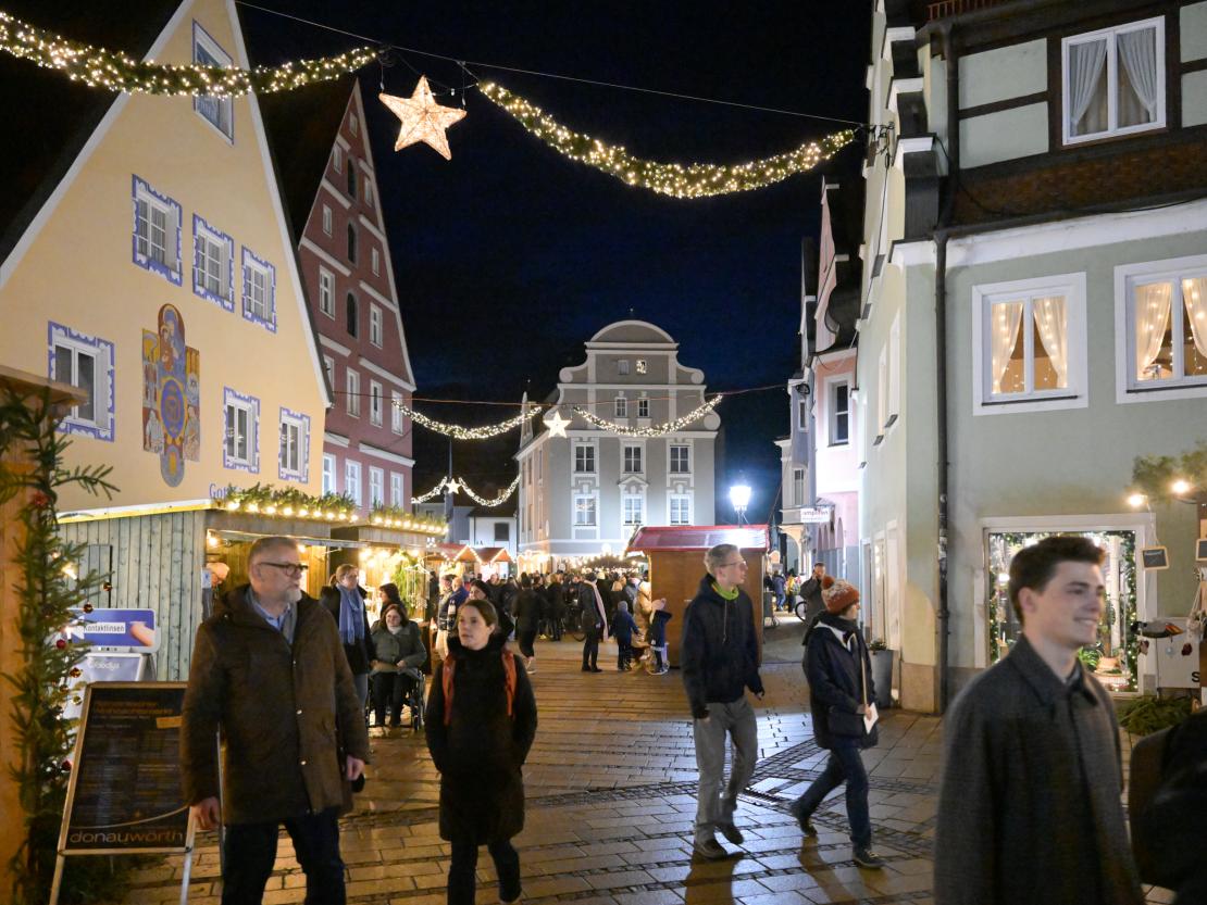 Romantischer Weihnachtsmarkt Donauwörth 2024