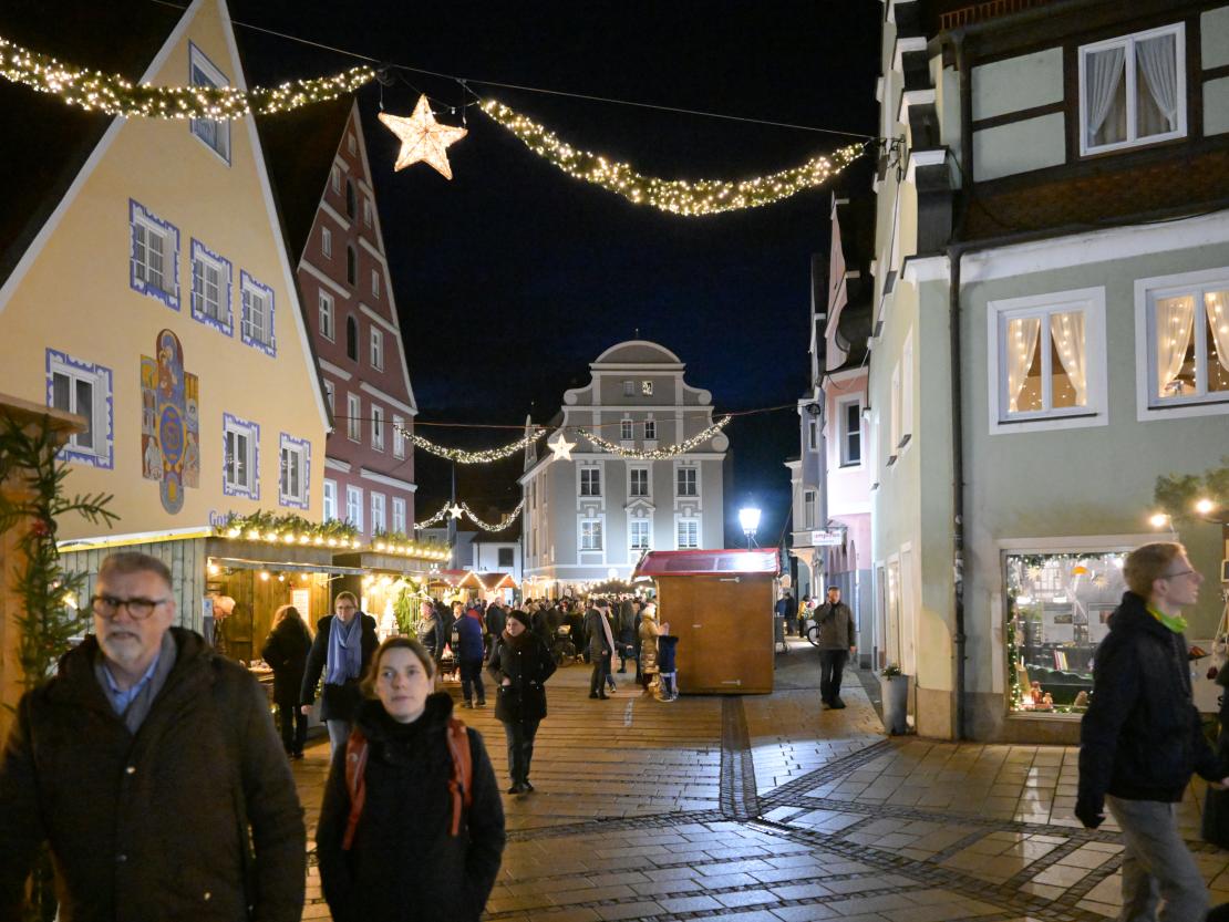 Romantischer Weihnachtsmarkt Donauwörth 2024