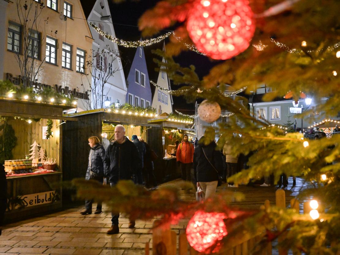 Romantischer Weihnachtsmarkt Donauwörth 2024