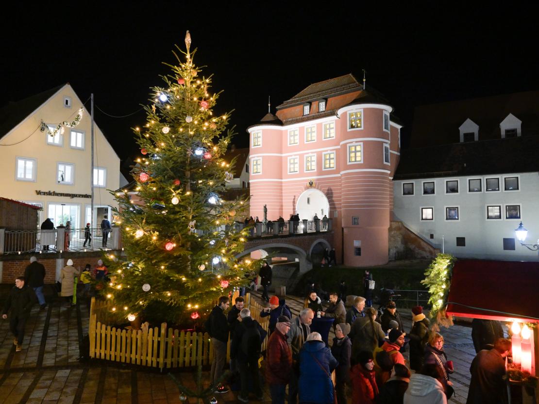 Romantischer Weihnachtsmarkt Donauwörth 2024