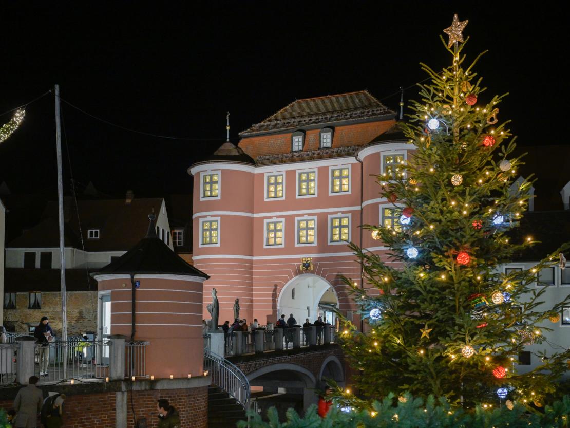 Romantischer Weihnachtsmarkt Donauwörth 2024