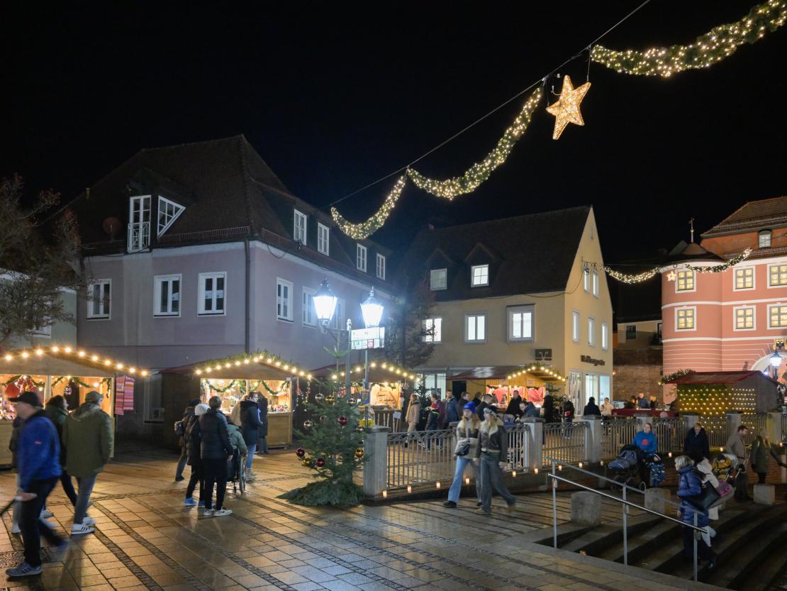 Romantischer Weihnachtsmarkt Donauwörth 2024