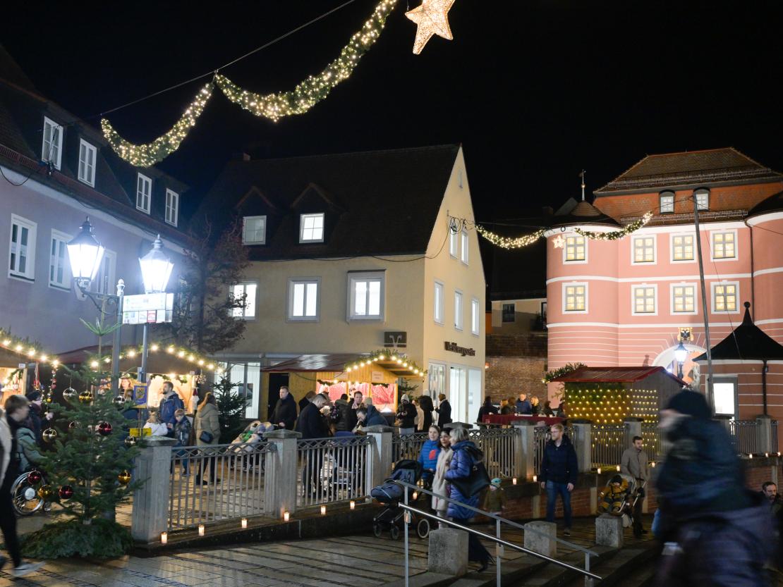 Romantischer Weihnachtsmarkt Donauwörth 2024