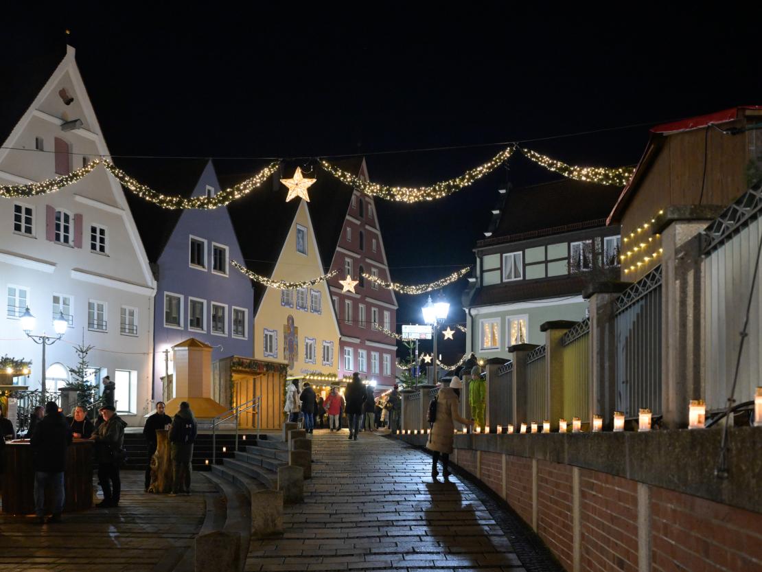 Romantischer Weihnachtsmarkt Donauwörth 2024