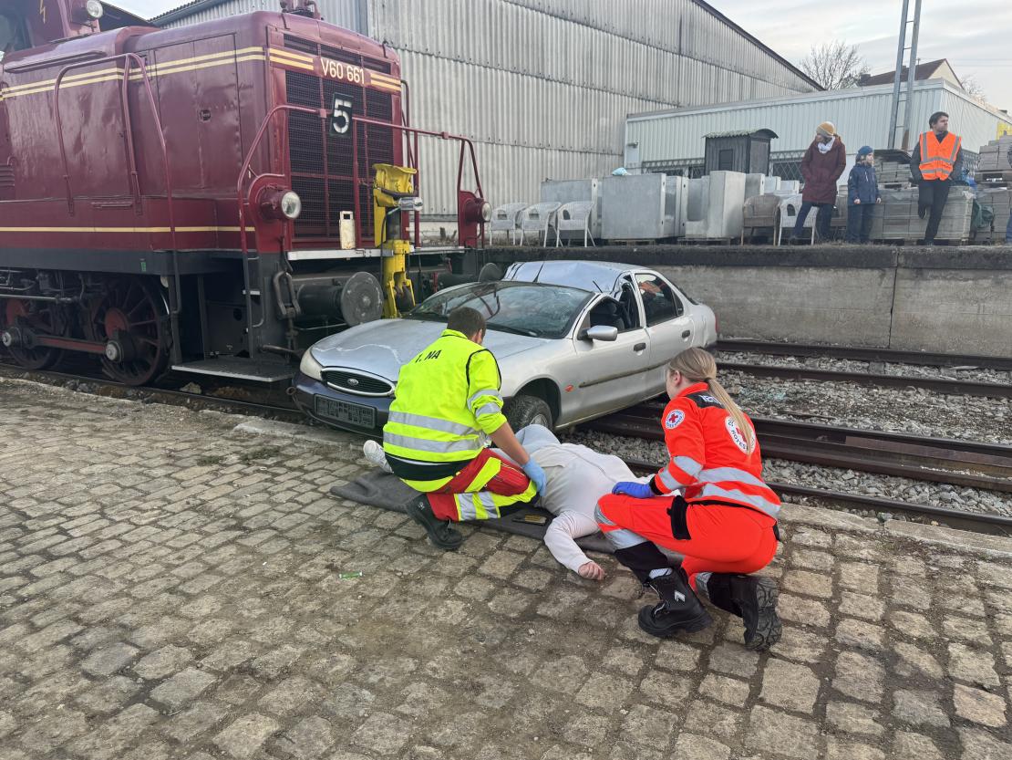 Großübung in Nördlingen