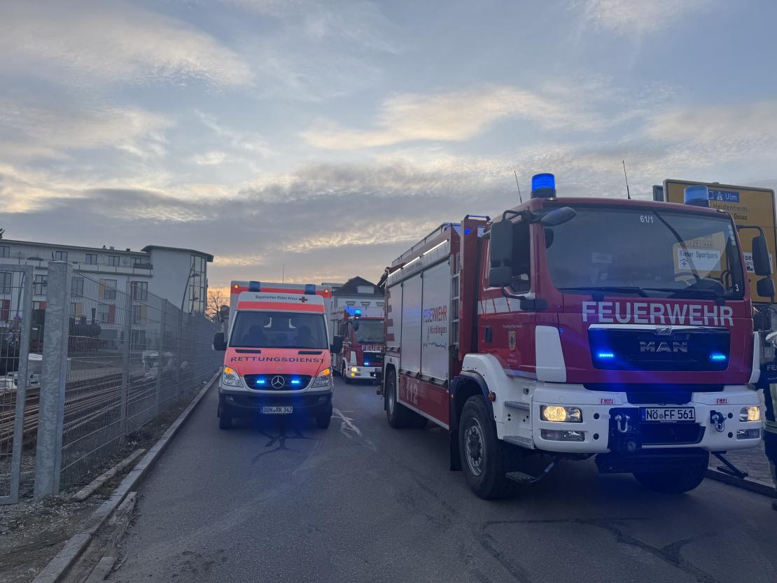 Großübung in Nördlingen