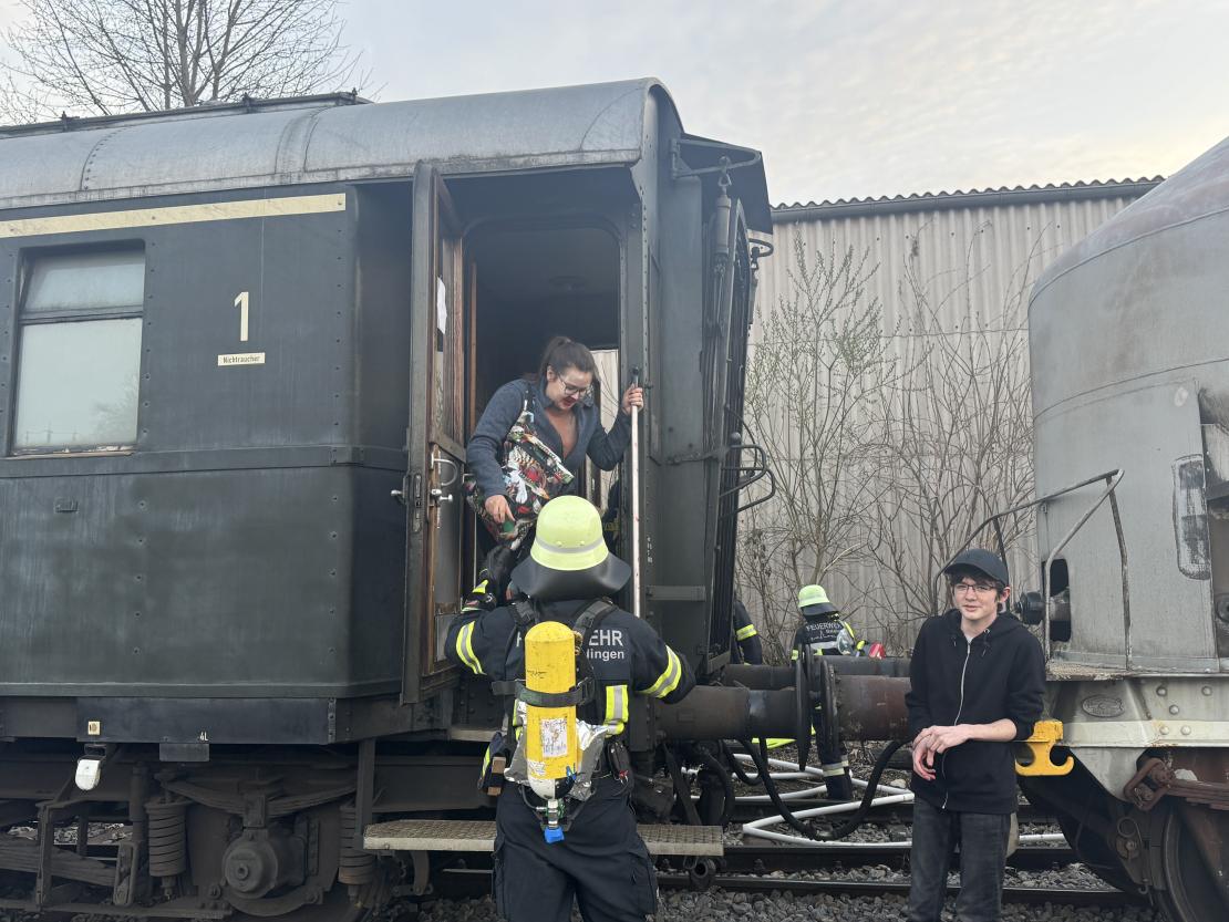 Großübung in Nördlingen