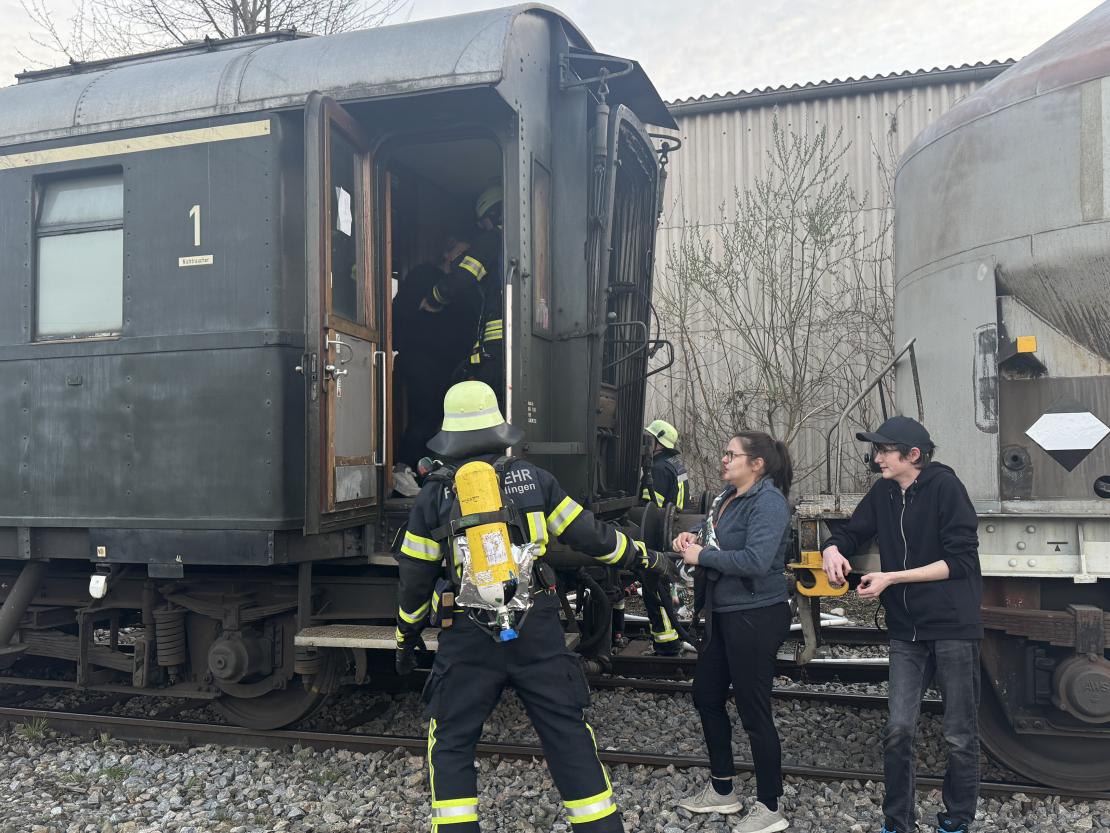 Großübung in Nördlingen