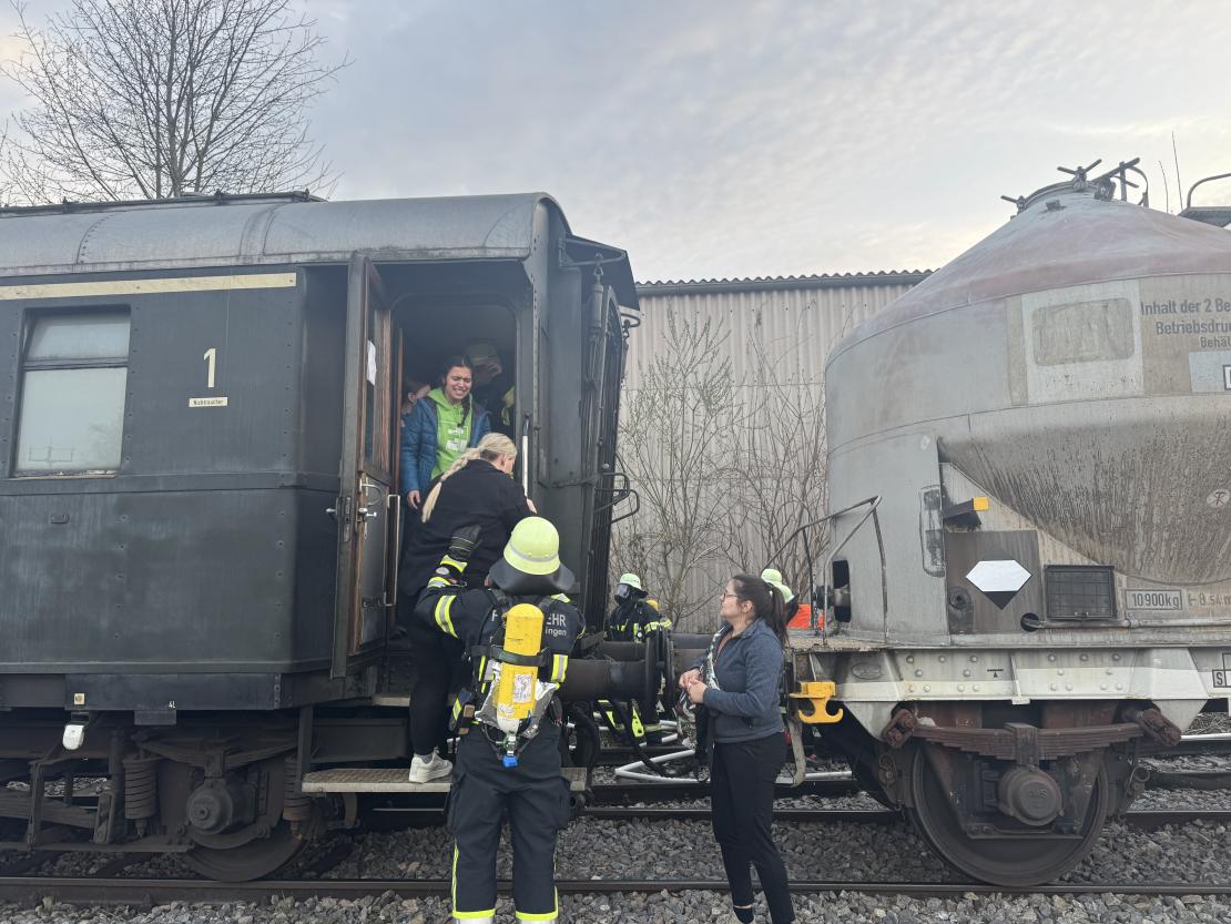 Großübung in Nördlingen