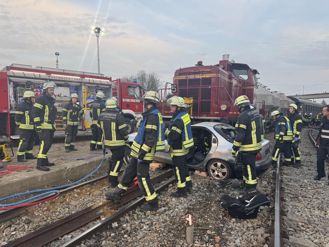 Großübung in Nördlingen