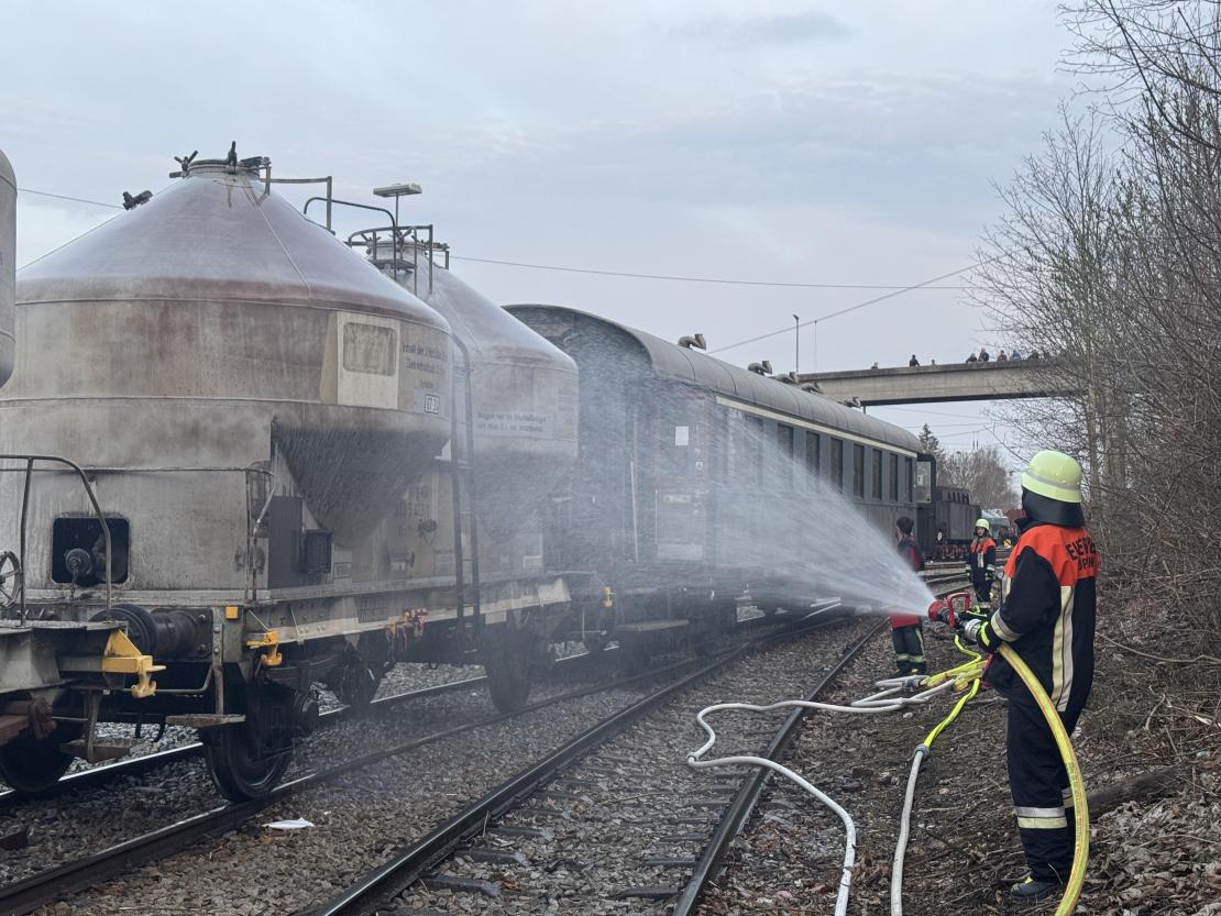 Großübung in Nördlingen