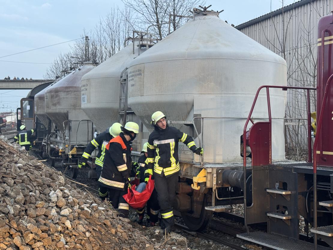 Großübung in Nördlingen