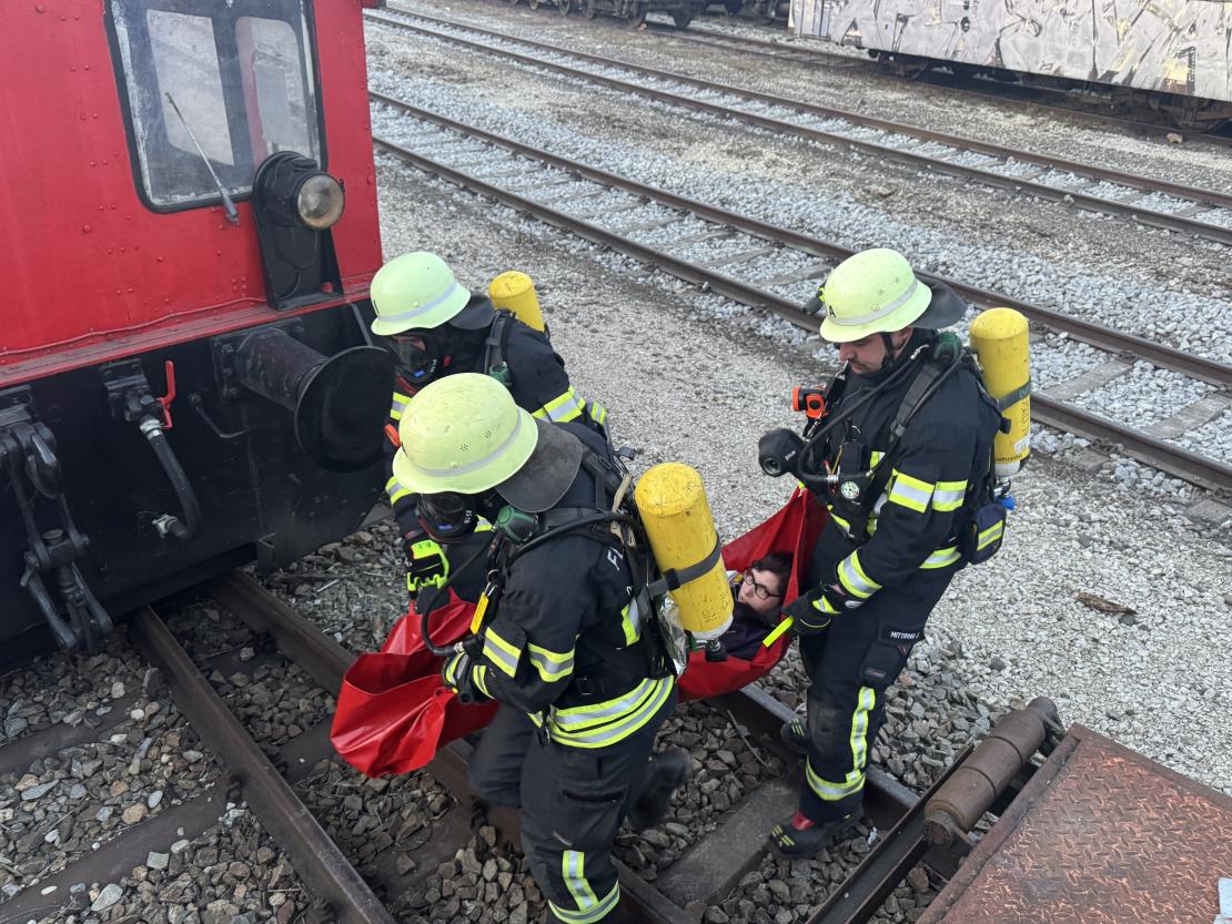 Großübung in Nördlingen
