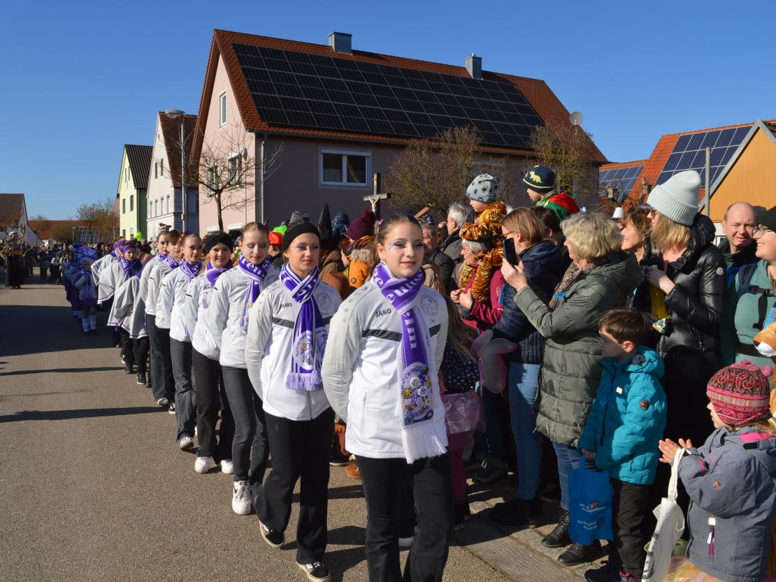 Faschingsumzug Megesheim 2025