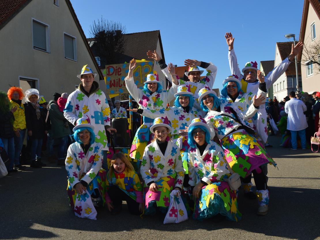 Faschingsumzug Megesheim 2025
