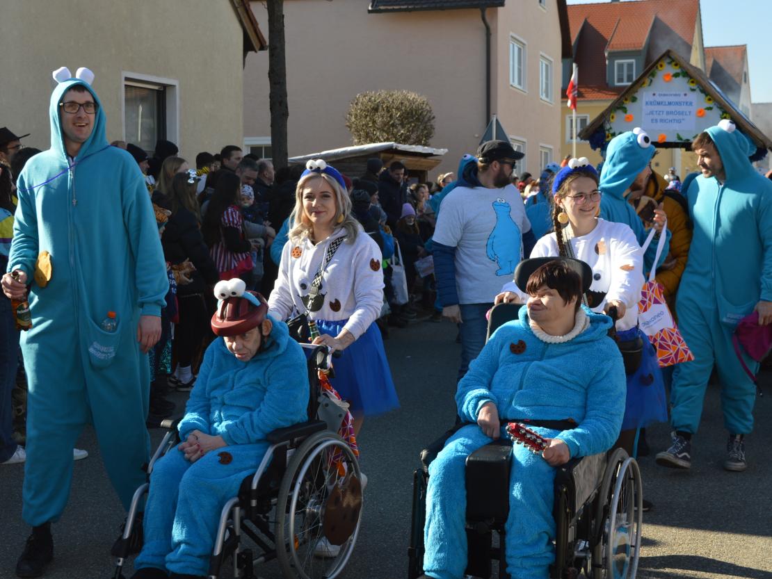 Faschingsumzug Megesheim 2025