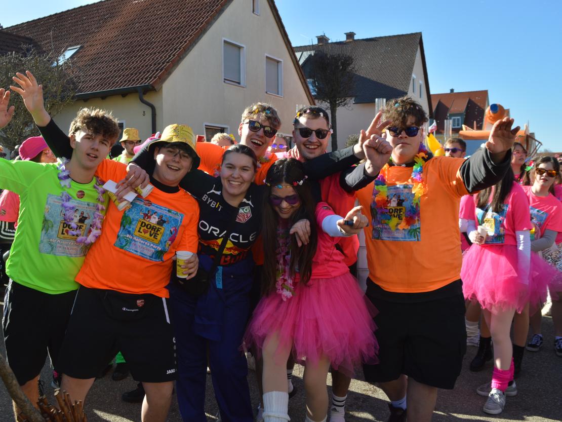 Faschingsumzug Megesheim 2025