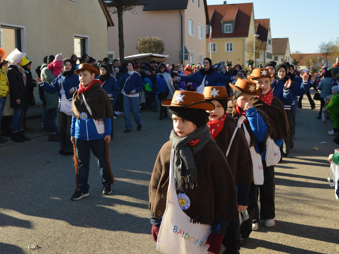 Faschingsumzug Megesheim 2025
