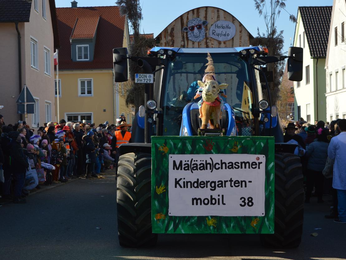 Faschingsumzug Megesheim 2025