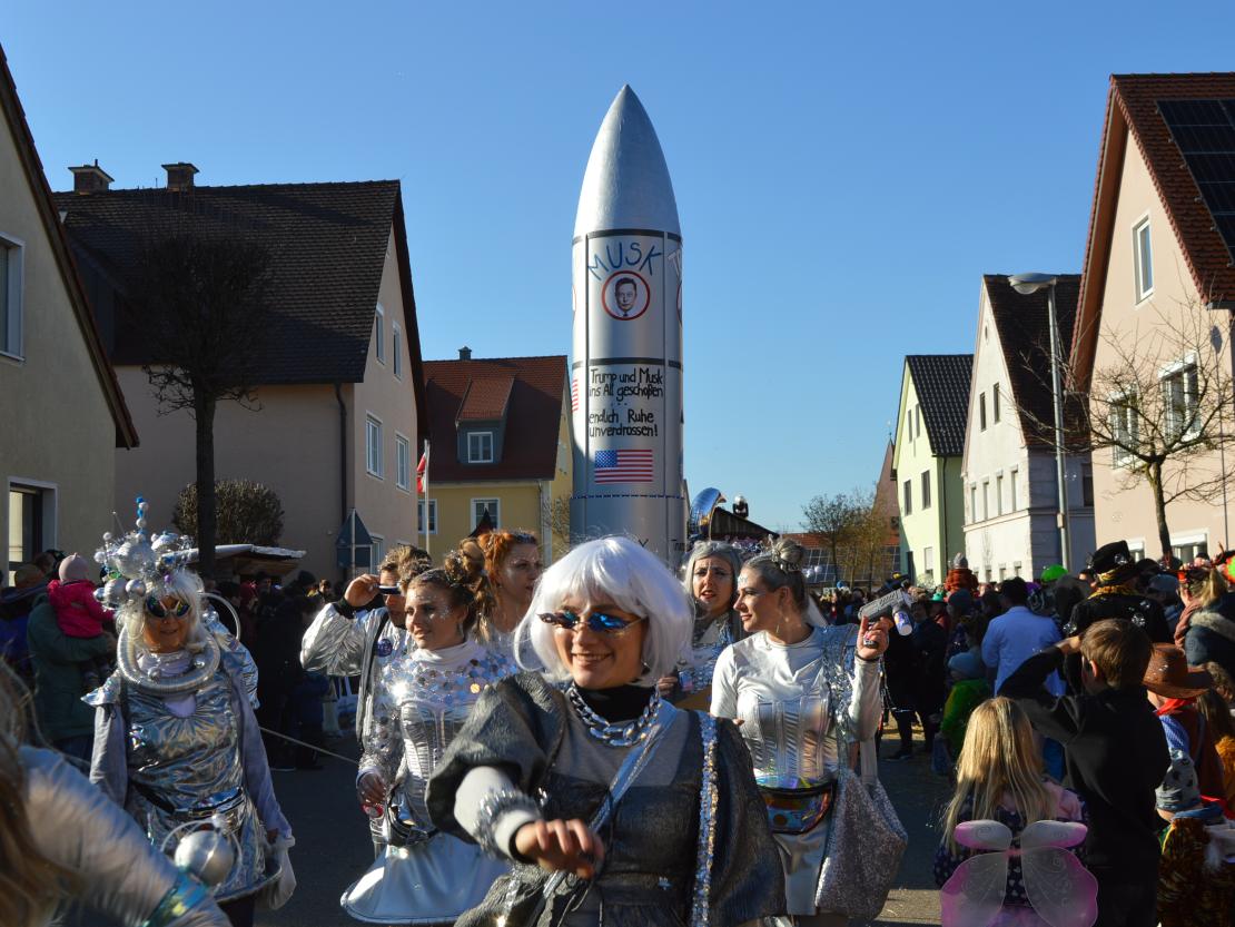 Faschingsumzug Megesheim 2025