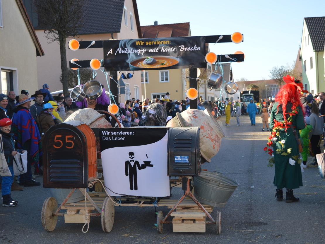 Faschingsumzug Megesheim 2025