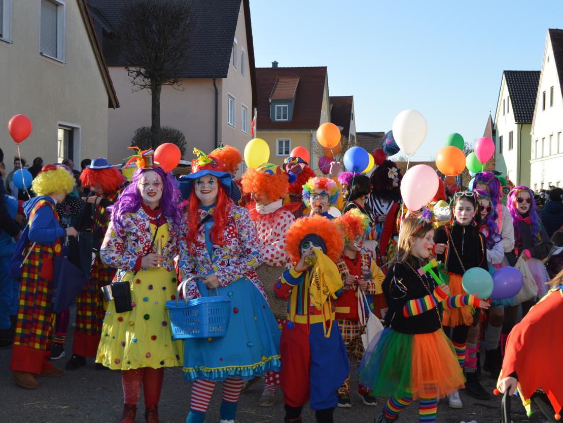 Faschingsumzug Megesheim 2025