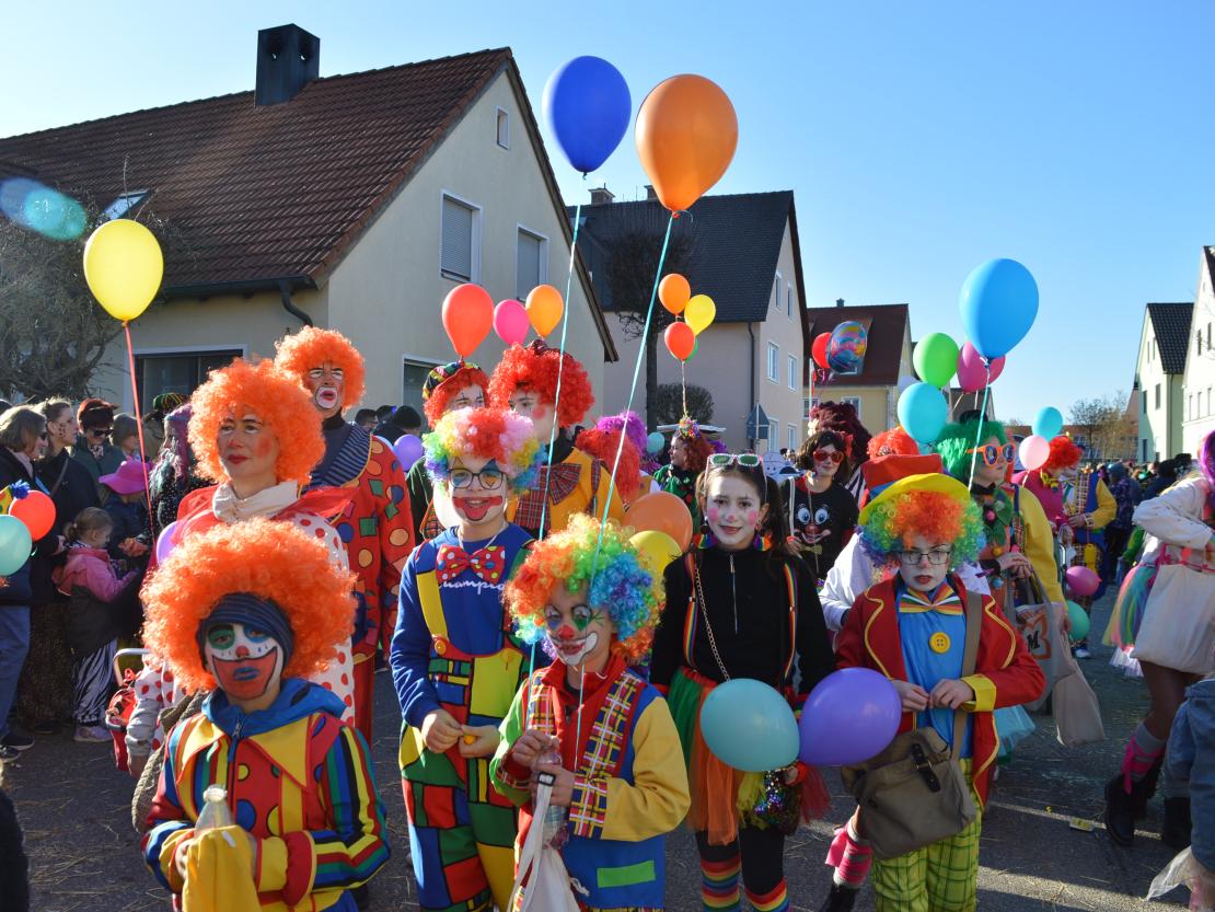 Faschingsumzug Megesheim 2025