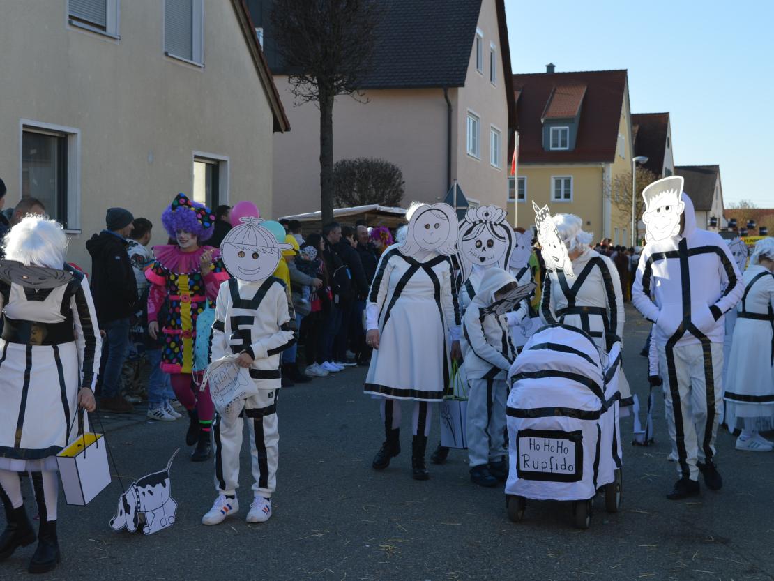 Faschingsumzug Megesheim 2025
