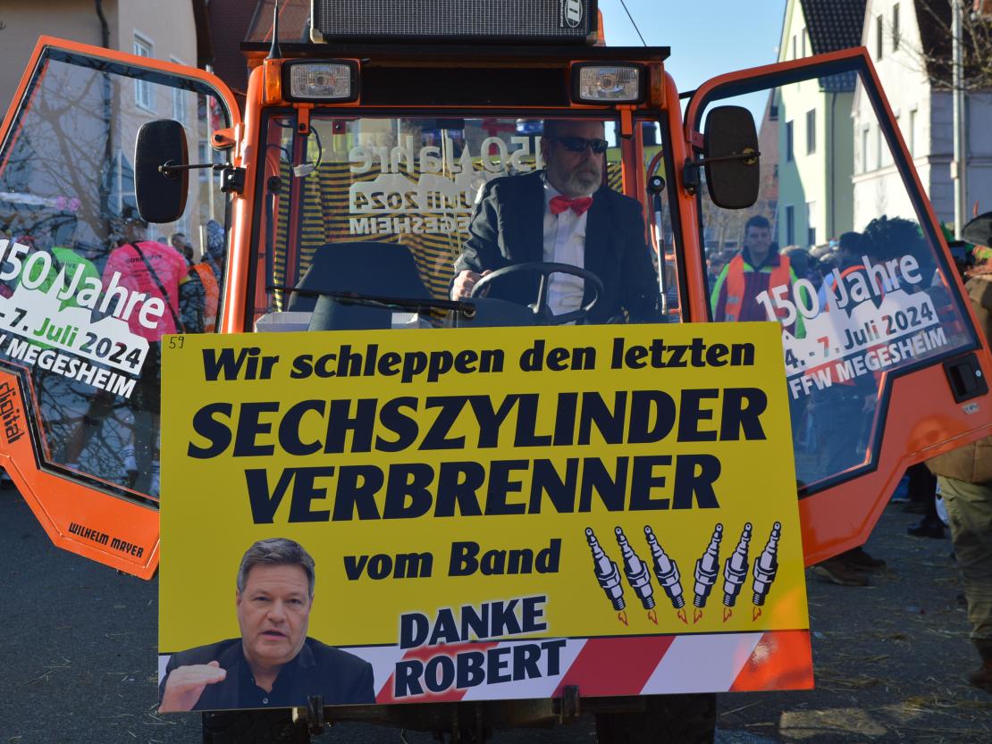 Faschingsumzug Megesheim 2025