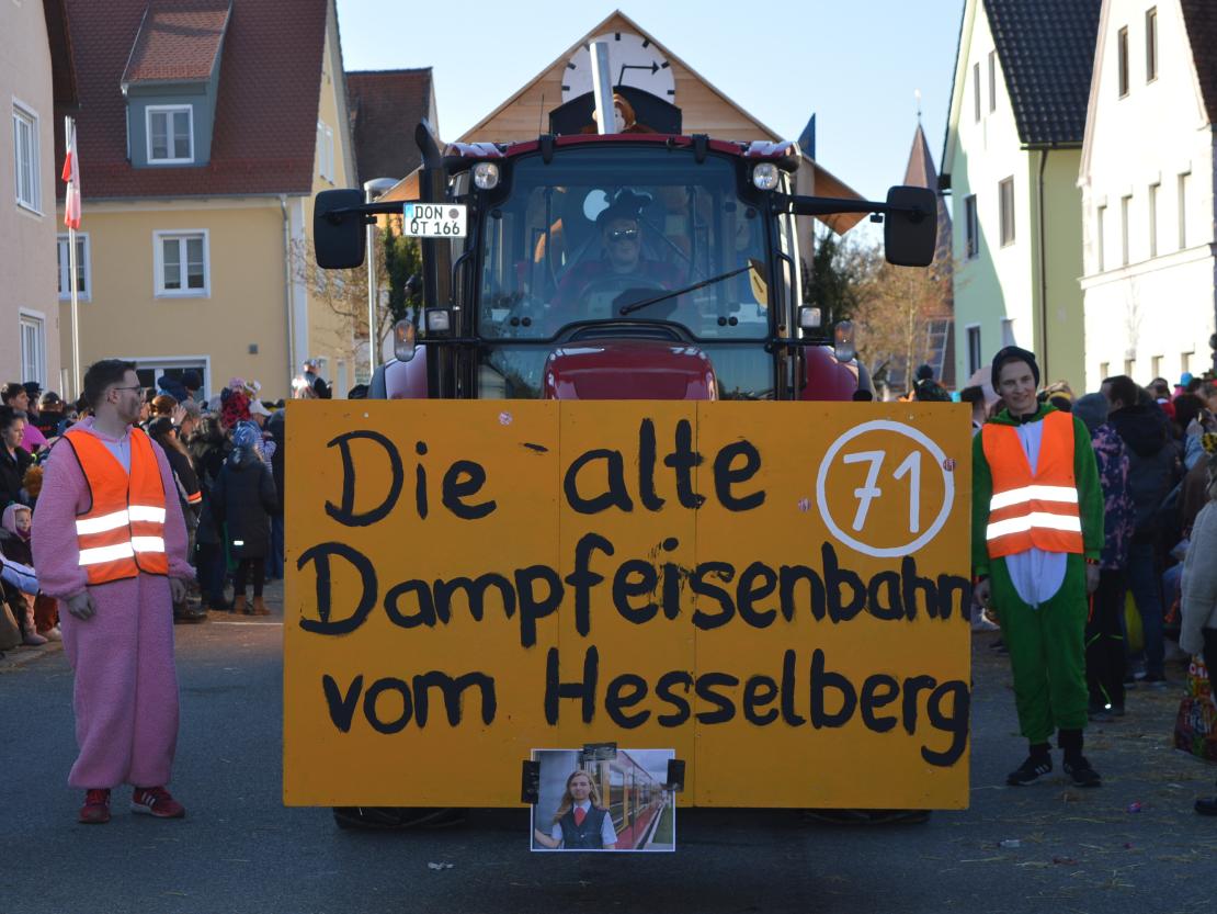 Faschingsumzug Megesheim 2025