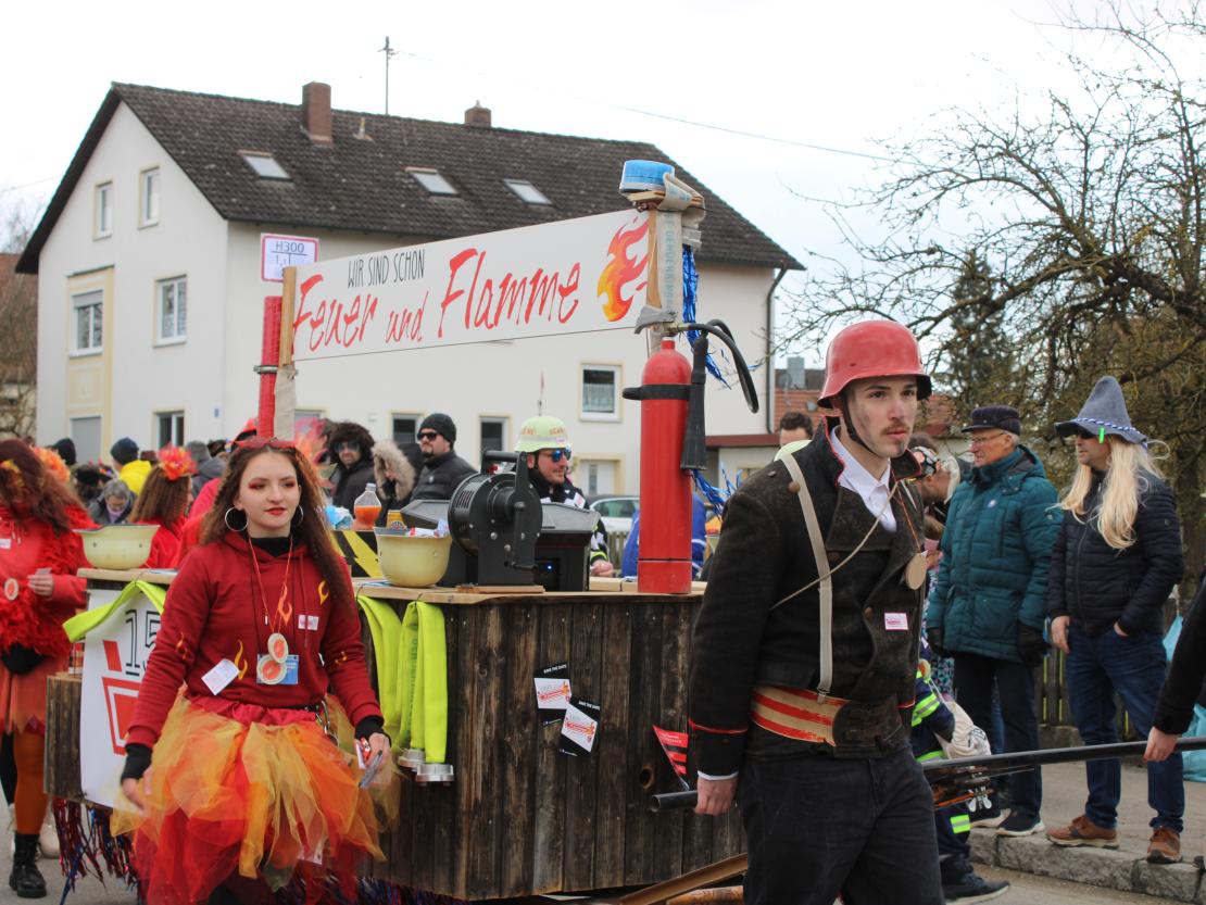 Faschingsumzug Genderkingen 2025