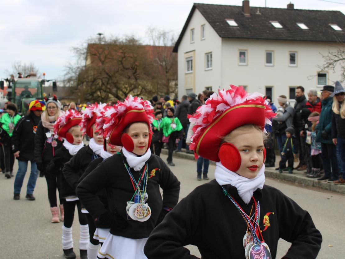 Faschingsumzug Genderkingen 2025