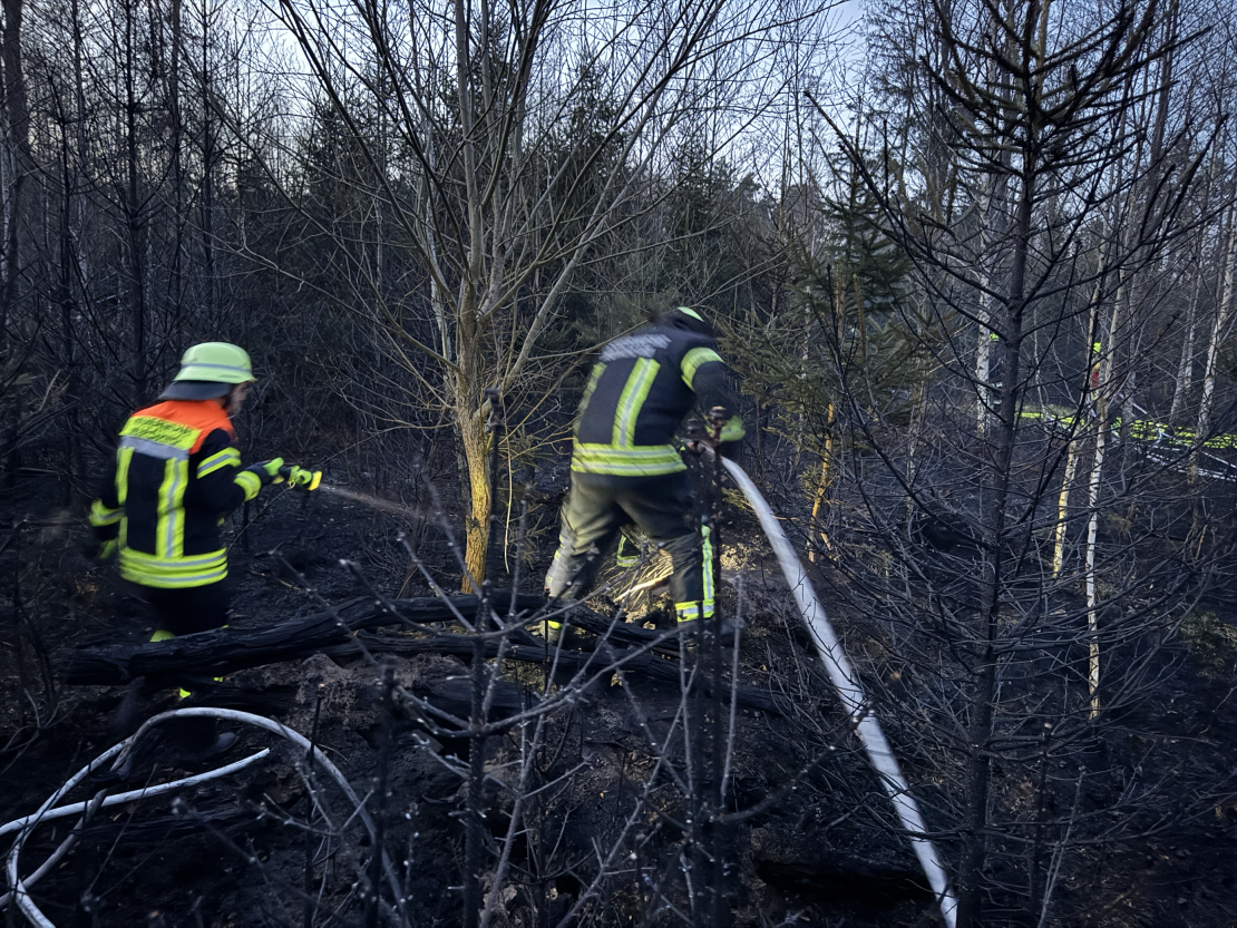 Waldbrand Monheim