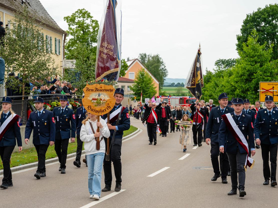 Feuerwehr Deiningen Festumzug 2025