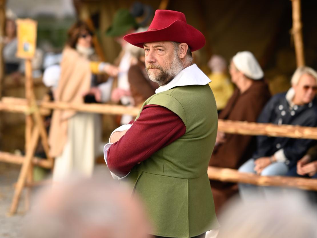 Der große historische Festumzug in Nördlingen.