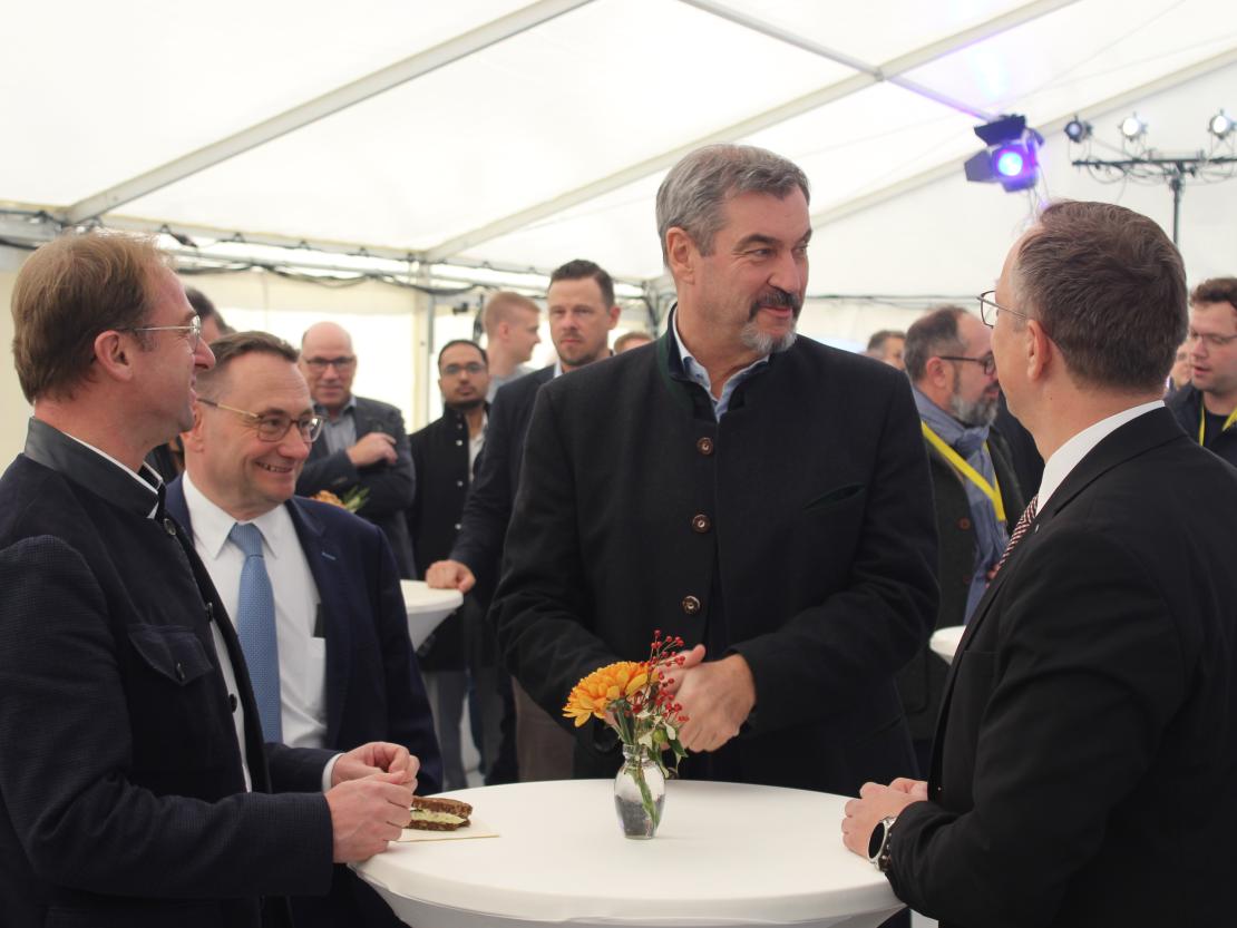 Besuch Söder Aiwanger Airbus 2025